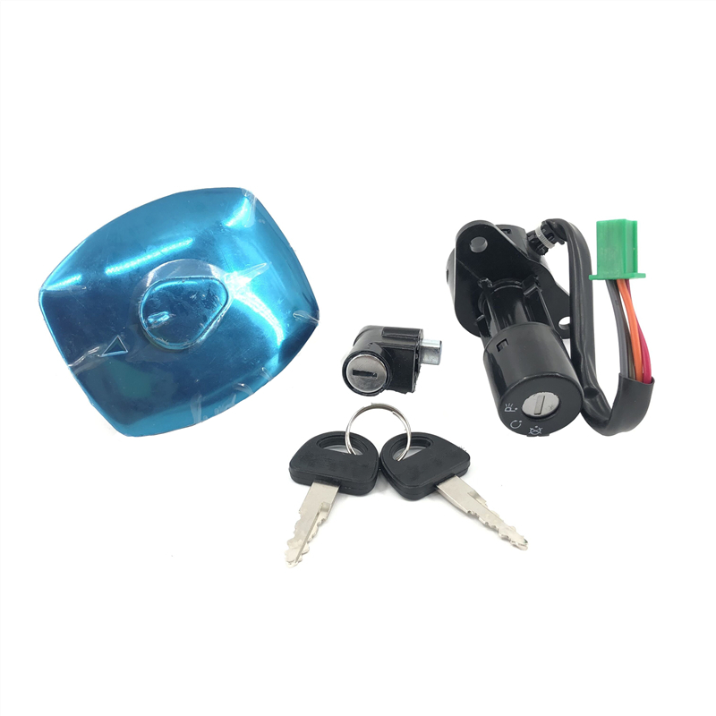 Suitable for diamond leopard HJ125-A silver leopard HJ125-7 Suzuki King GS125 set lock electric door lock fuel tank lock handlebar lock