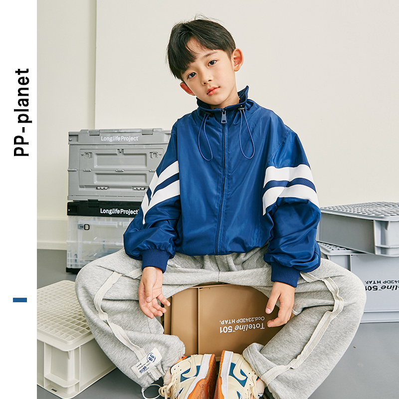 PP Planet original children's clothing male and female children jacket spring autumn new foreign sport jacket CUHK Tong Lawn jacket jacket