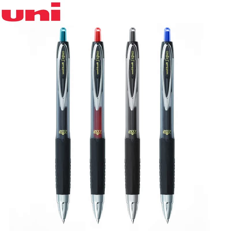 Mitsubishi UMN-207 Middle Sex Pen Mitsubishi Gel Pen by moving type Exam Waterborne Pen 0 5mm Single Price
