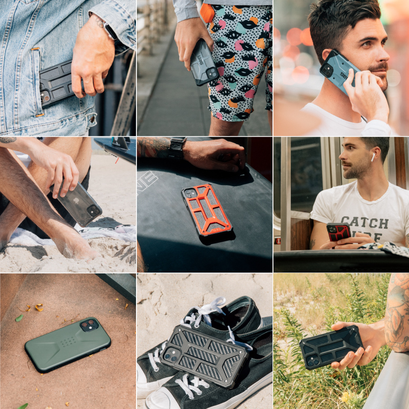 Uag Is Suitable for the New Apple iPhone 11Pro Mobile Phone Case, Which Is Military Certified, Anti-Fall, Shock-Resistant, Simple and Lightweight