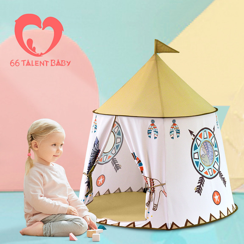 Children's tent Indoor game house Home baby baby Indian Lion Castle dollhouse Toys for boys and girls