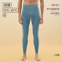 B Стиль [80 Honeycomb Velvet Heat and Antibacterial] мужские одиночные брюки - серые и синие