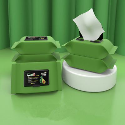 牛油果抽取式！卸妆湿巾60抽*2包