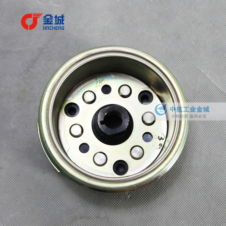Jincheng Locomotive original GX125 rotor SJ125-A generator flywheel SJ125-B magnetic steel