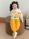 Girls' Spring Outfit 2026 New Korean Style Cartoon Casual Two-Piece Set for Girls in Spring and Autumn