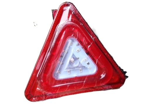 Треугольные блестки для ногтей, индикаторная лампа, тормоз, светодиодные мигающие фары, 24v