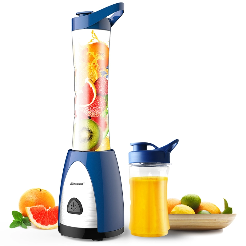 Keshun mini nhỏ cầm tay đôi cốc nhà văn phòng sinh viên ký túc xá xe trái cây cốc tiện dụng máy ép trái cây - Máy ép trái cây