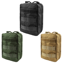 Indoor Outer Medical Package First Aid Package Lifesaving Bag Nylon Anti Splash MOLLE Accessories Package Containing Purse Strings