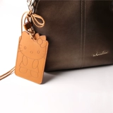 Мультяшный ультратонкий чехол для проездного и картхолдер, из натуральной кожи