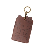 Мультяшный ультратонкий чехол для проездного и картхолдер, из натуральной кожи