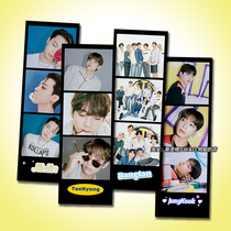 Bulletproof Youth Group Bookmark Small Card Three Palace Gongge bangtan with surrounding Kim Tae Heng Tian Guo Park Ji-min