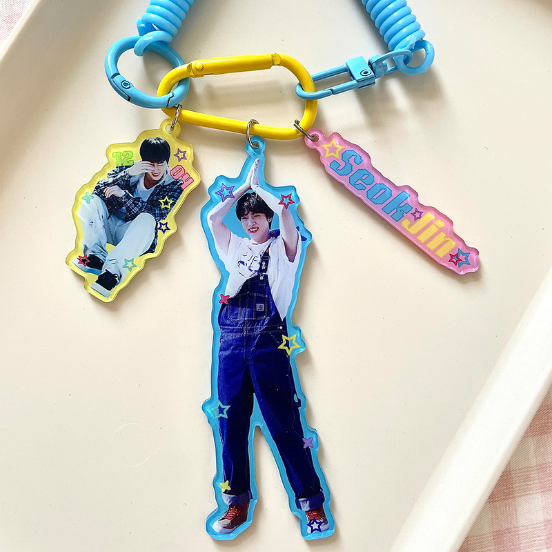 Bts (Bts) Seokjin Keychain Pendant Acrylic Bag Charm