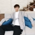 WENGNA phiên bản Hàn Quốc ins gió thiết kế áo len cardigan nam thủy triều lỏng áo len lười gió nam và nữ blazer nam Cardigan