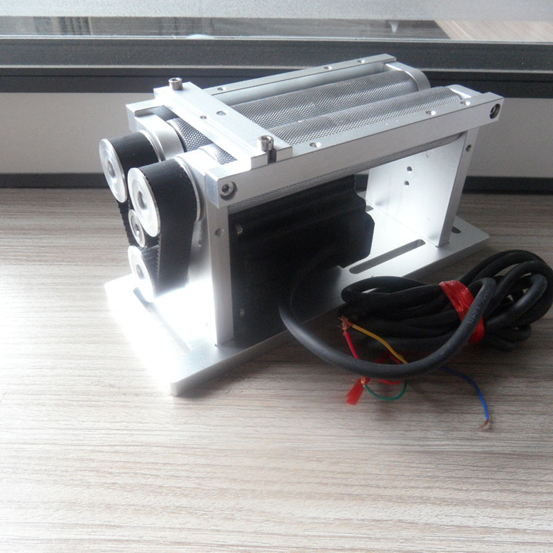 Rotary fixture portable electric roller type bamboo cylinder special engraving machine equipment