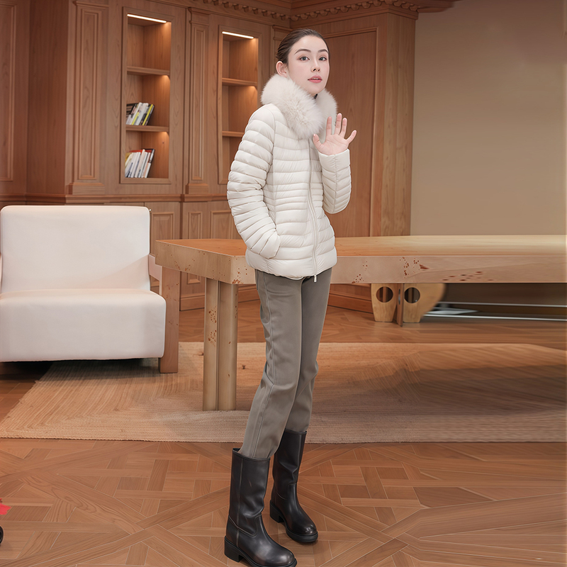 Hdd- "Straight Leg Jeans" Cotton Women's Fleece Custom-Dyed Straight Slim Fit Versatile Jeans Y3666 Hdd- "Straight Leg Jeans" Cotton Women's Fleece Custom-Dyed Straight Slim Fit Versatile Jeans Y3666