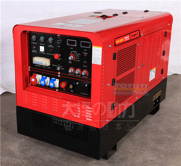Ozawa Kubota v3300400A500A600A Diesel Power Generation Welding Machine Integrated Drag Welding 380v220v