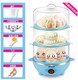 ly nấu mì Nồi hấp trứng trứng nhân tạo đôi hộ gia đình đa chức năng mini máy đánh trứng nhỏ tự động tắt nguồn hấp nhỏ - Nồi trứng 	tìm mua nồi lẩu mini