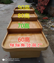 Shenzhen Baiguoyuan fruit shelf Supermarket fresh fruit shelf display rack Fruit store middle Nakajima cabinet cashier rack