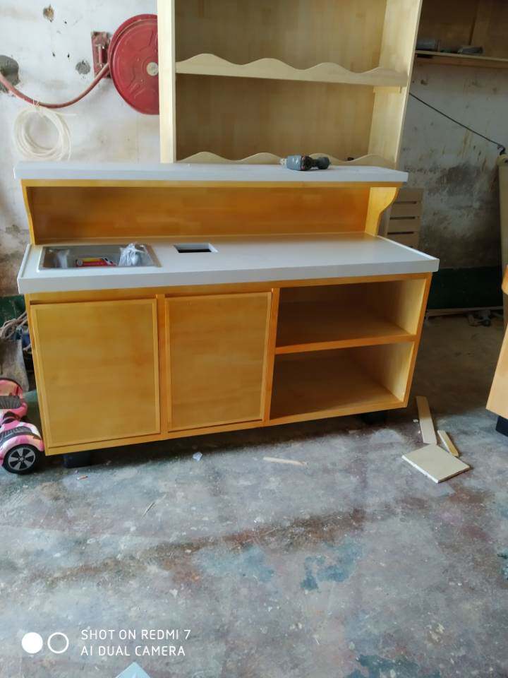 Fruit garden shelf cashier counter Cut fruit table bar Fruit plate wall cabinet display rack Shenzhen Dongguan Guangzhou Huizhou rack