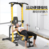 Frame-style deep squatting frame Inclined Sleeper home Fitness barbell rack Weightlifting Bed Smith Gantry hard ratcheting male