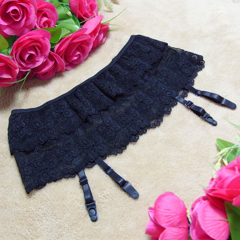 Đồ lót nữ gợi cảm trăm mảnh phù hợp đôi thắt lưng garter ren G6008 dây nịt móc tất