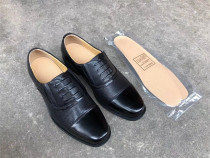 New leather sandals mens summer mesh three-joint business dress sandals