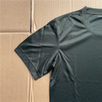 Regular physical fitness running clothes summer green quick-drying training short sleeve round neck T-shirt