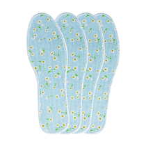 Aromatherapy deodorant and fragrant printed insoles for women summer thin sweat-absorbent and deodorant leather shoes sports shoes sandals insoles