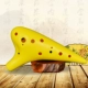 Новые (маленькие отверстия) Желтая флейта+Ланьярд