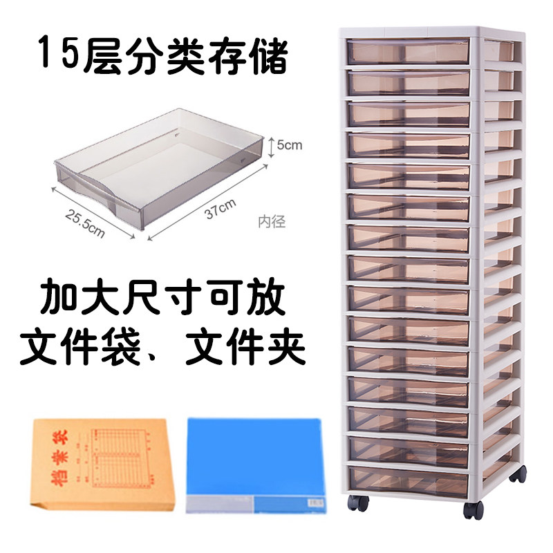Outlet Japan drawer-type containing cabinet B4 office filing cabinet Home Cosmetics adhesive tapes Multi-functional storage cabinet