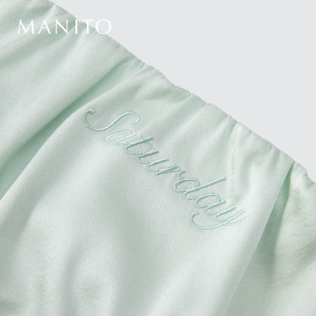 MANITO/Manita WeeklyCollection Weekly Underwear Gift Box Seven Strips of Mulberry Silk Close-fitting ແລະ Sexy