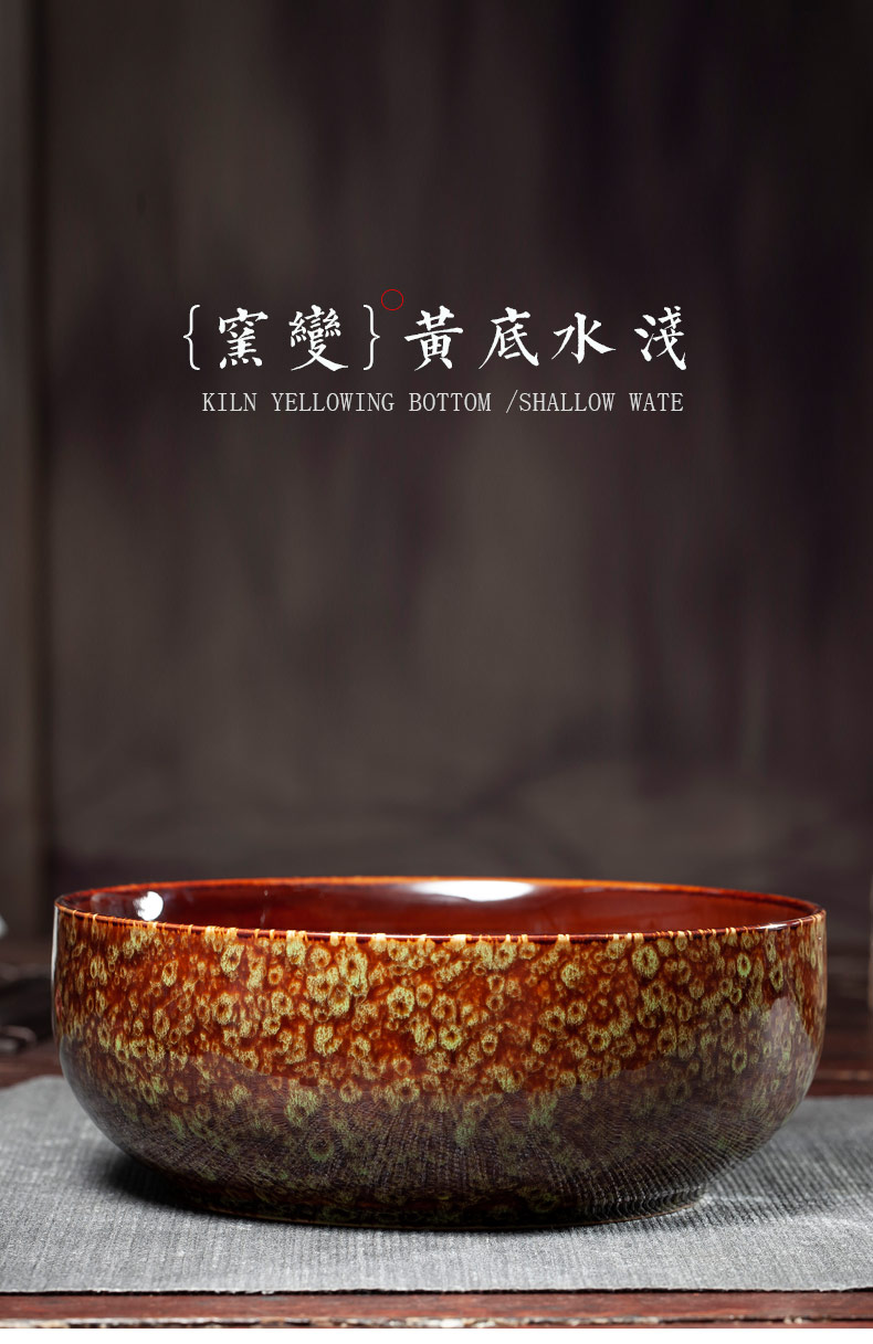 The ashtray creative move tide restoring ancient ways large jingdezhen ceramic decoration home sitting room office furnishing articles