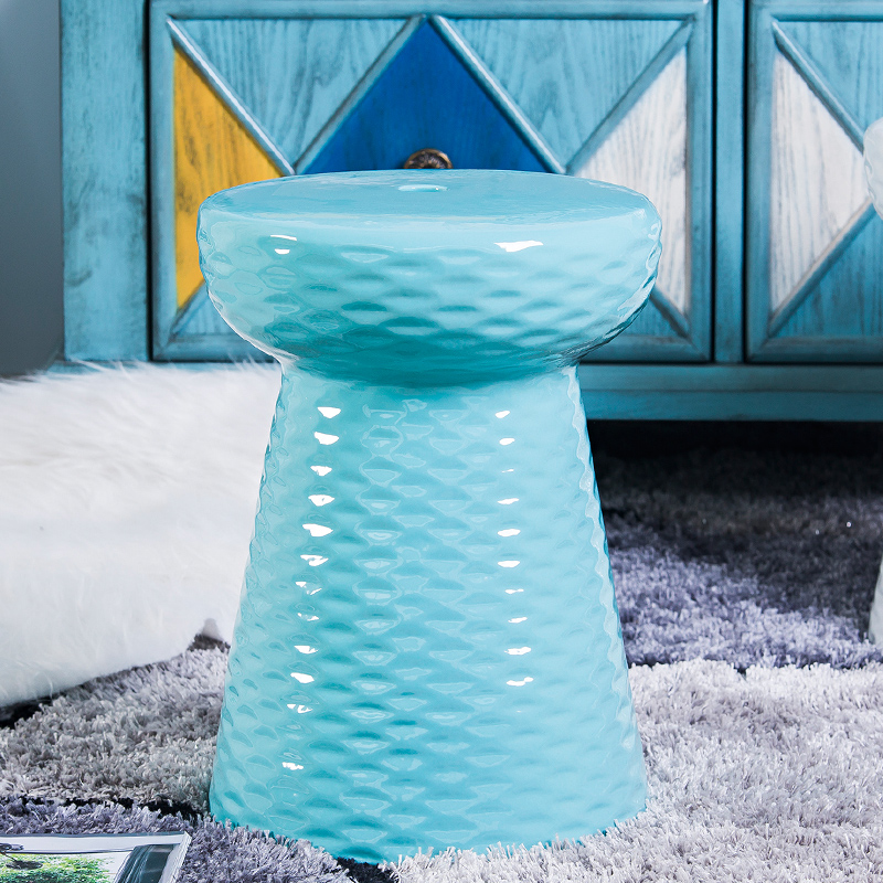 American drum who Chinese jingdezhen who bench ceramic who porcelain block by block, archaize porcelain who