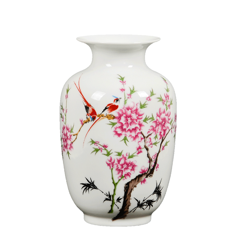 Cb123 jingdezhen ceramics floret bottle of flower arrangement sitting room of I and contracted household adornment lucky bamboo furnishing articles