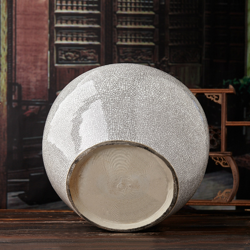Archaize crack of jingdezhen ceramics glaze on basin tortoise cylinder fish tank water lily bowl lotus yg30