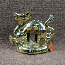 1980s Tiantian brand dragon-shaped porcelain pen insert old object in Nanjing Jiangsu