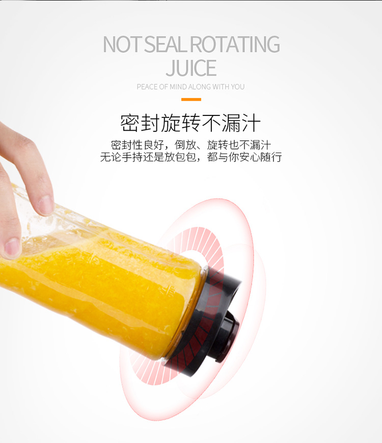 máy ép hoa quả Máy ép trái cây Youju nhỏ hộ gia đình tự động đa chức năng xào trái cây và rau ẩm thực máy xay sinh tố cầm tay mini