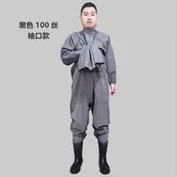 100 шелковая черная резиновая манжета по всему телу