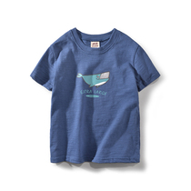 Chu Tian childrens clothing 2021 summer new boy short sleeve T-shirt cotton middle and big childrens body shirt half sleeve loose