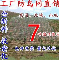 Anti-black net protection Orchard climbing vine anti-bird thickening 1 5 2 0 2 5 mesh Cherry small fence Vineyard