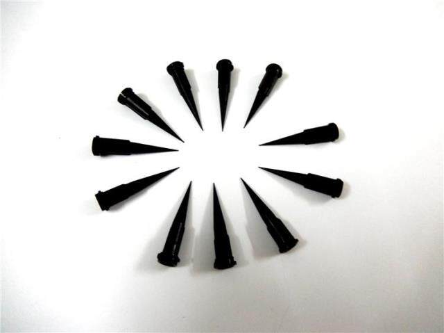 Point Gum Needle TT Plastic Inclined Needle Nozzle Full Plastic Needle Point Glue Dispenser Glue Needle Mouth Glue Needle Tip