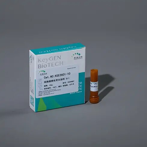 凯基 KGE2601-10  DiI细胞膜橙红色荧光探针 10mg