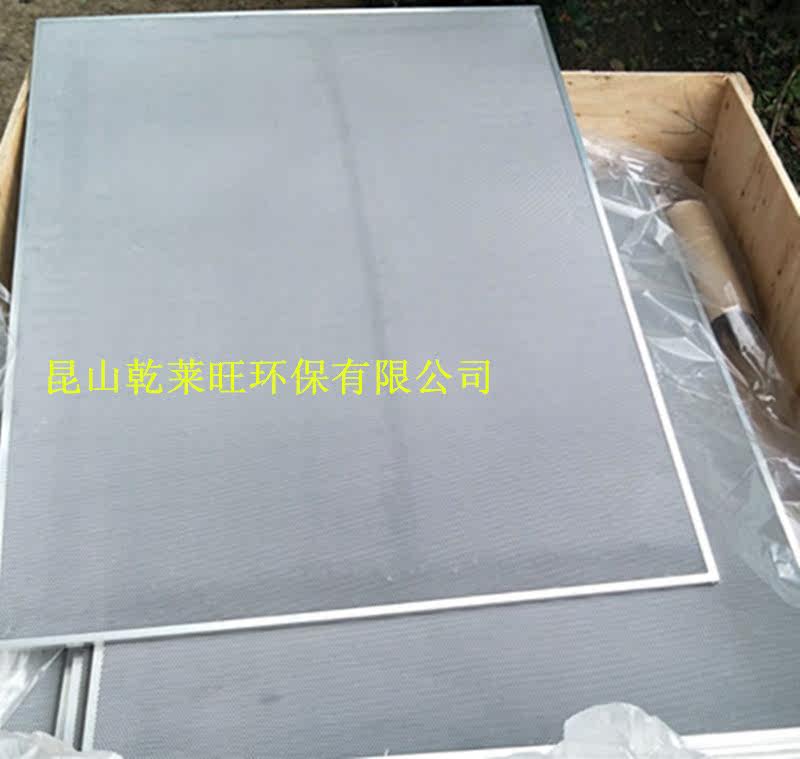 Aluminium-based honeycomb photo-catalyst filter high-efficiency air filter photocatalytic plate UV light thickness 10mm