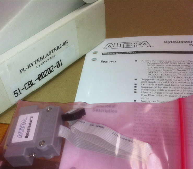 ALTera Parallel Port Emulator PL-BYTEBLASTER2-0B Parallel Port Download Line Burner