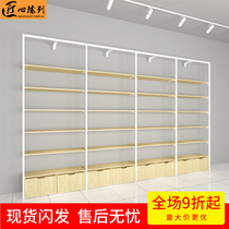 Mingchuang shelf display stand against the wall boutique department store container multi-layer multifunctional mother and baby store display cabinet