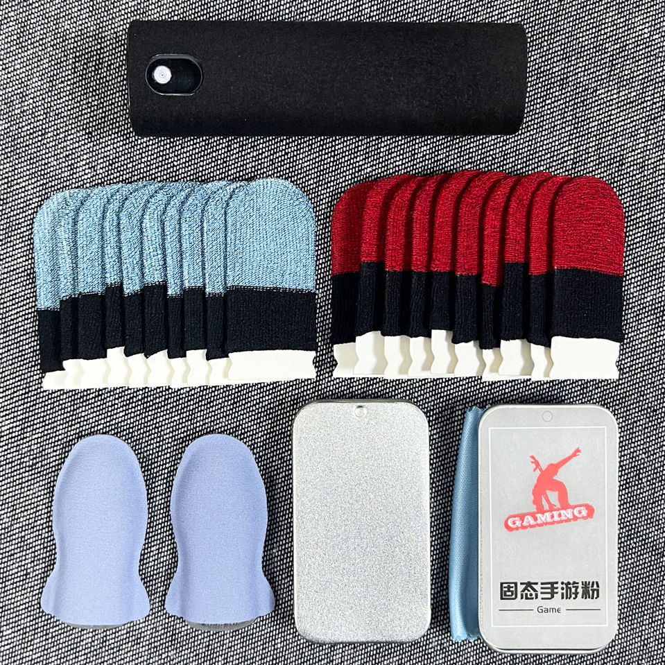 New finger sleeves big gift wrapping silk sliding constant touch of game electric race special screen cleanser anti-sweat anti-slip handout powder-Taobao