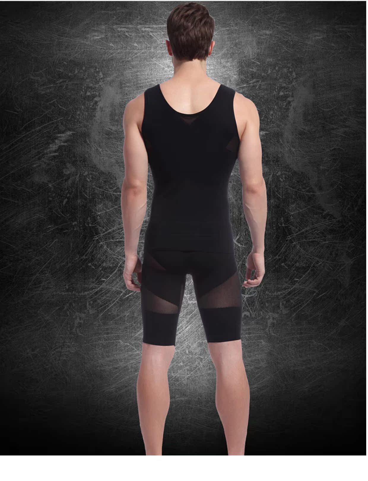 Mùa hè mỏng nam corset bụng vành đai vành đai vô hình rập khuôn ràng buộc vest bụng bụng đai corset đồ lót áo định hình nam 