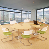 Office furniture desk fashion creative S type conference table training table negotiation table simple modern reception table