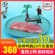 Peng big food fresh duck meat peeled duck breast meat breast meat 10KG large package 20kg