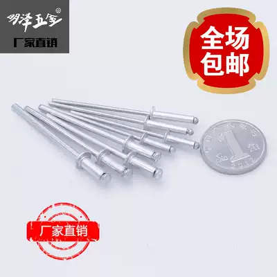 2 4m 3 2M nameplate small aluminum blind stud rivet pull rivet aluminum pull nail factory direct sale